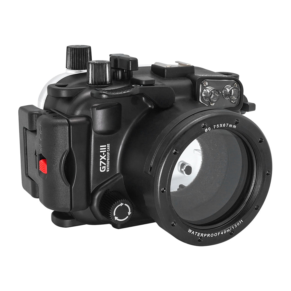 Canon compact cameras housings: Canon G7X Mark III