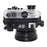 SeaFrogs 60M/195FT Waterproof housing for Sony A6xxx series Salted Line with pistol grip & 6" Dry dome port (Black) - Surfing photography edition / GEN 3