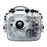 SeaFrogs 40m/130ft Underwater camera housing for Canon EOS RP kit with 6" Dry Dome Port V.13 and standard flat port included