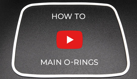 How to maintain main O-rings on Sea Frogs/Meikon waterproof housings