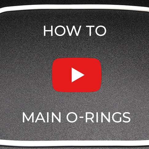How to maintain main O-rings on Sea Frogs/Meikon waterproof housings