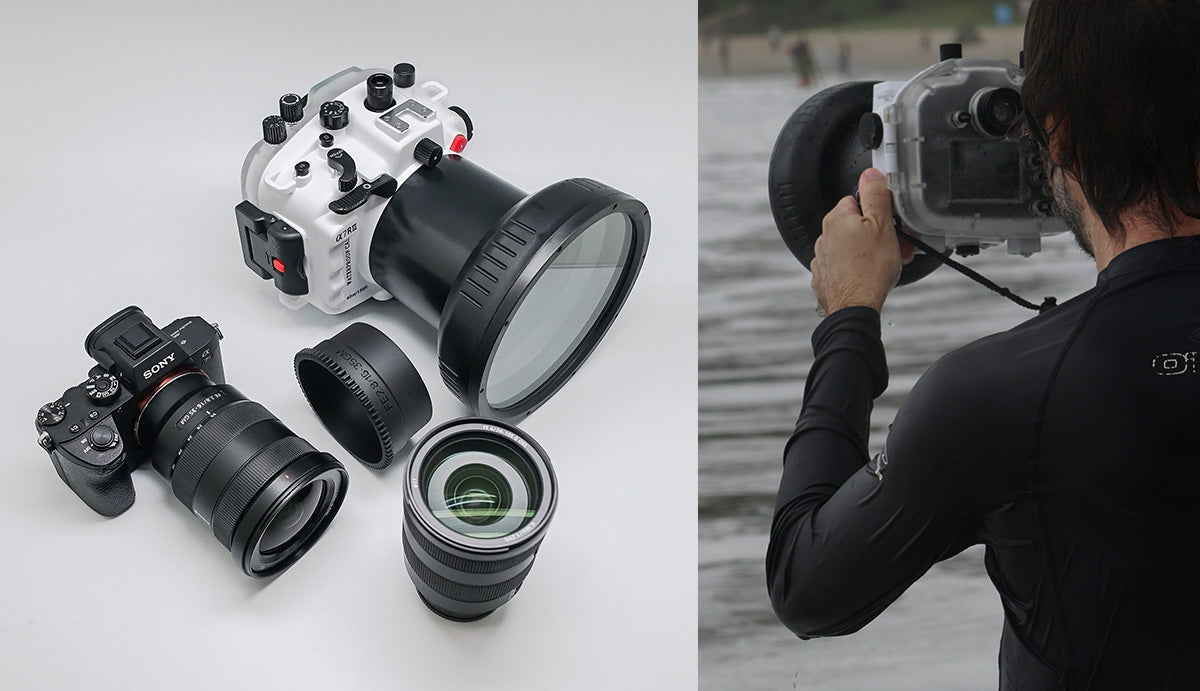 6" Flat Long Port for Sony FE 16-35mm F2.8 GM / FE 24-105mm f4 G OSS