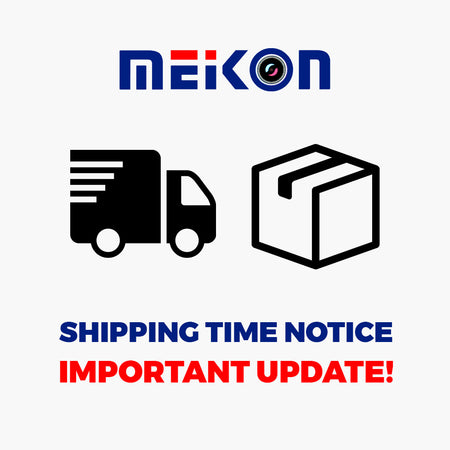 Shipping time notice - Important update!