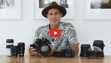 Detailed video review of Sea Frogs waterproof camera housing for Sony A7R IV from legendary water photographer and SONY ambassador Rambo Estrada