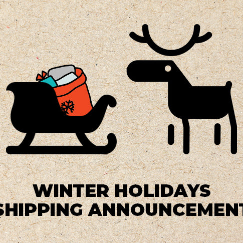 Winter Holidays Shipping Announcement