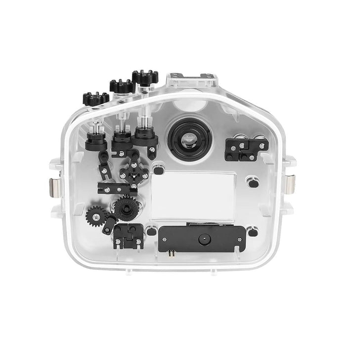 Sony A7 IV NG 40M/130FT Underwater camera housing with 8" Dome port V.9 (Zoom gear for FE16-35mm F2.8 GM II and FE16-35 F4 ZA OSS included).