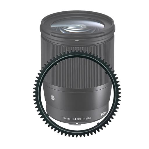 [55-SFFG80E18105] Focus Gear for Sigma 16mm F1.4 DC DN E-Mount Lens