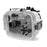 60M/195FT Waterproof housing for Sony RX1xx series Salted Line with Aluminium Pistol Grip & 6" Dry Dome Port(White)