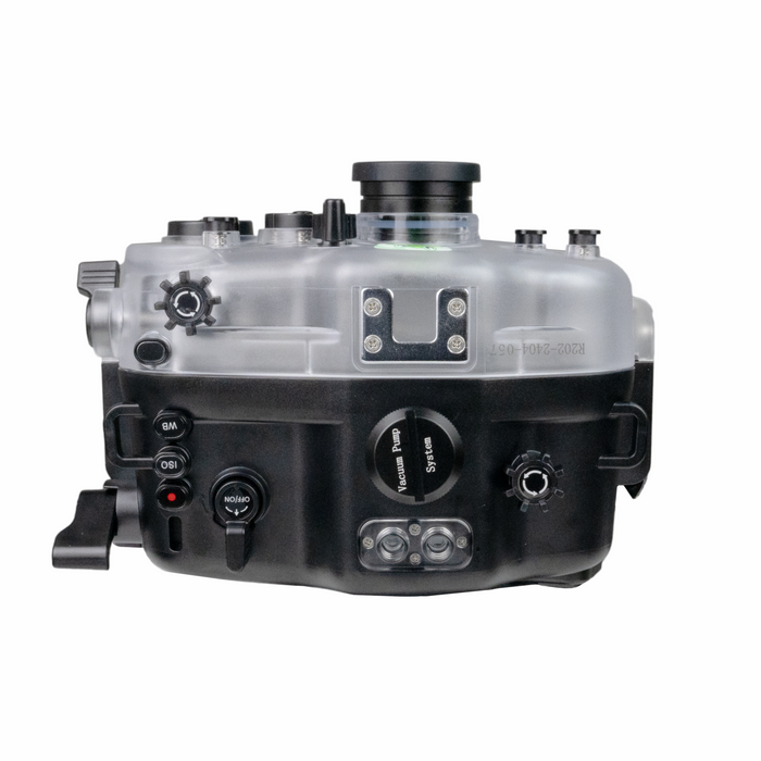 Fujifilm  X-H2/X-H2S 40M/130FT Underwater camera housing with glass Flat Short Port. XF 16mm