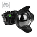 Sony ZV-E1 40M/130FT Underwater camera housing  with 6" Optical Glass Dome port V.2