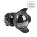 Sea Frogs Sony FX30 40M/130FT Waterproof camera housing with 6" Glass Dome port V.1 for Sigma 10-18mm F2.8 and E10-20mm PZ