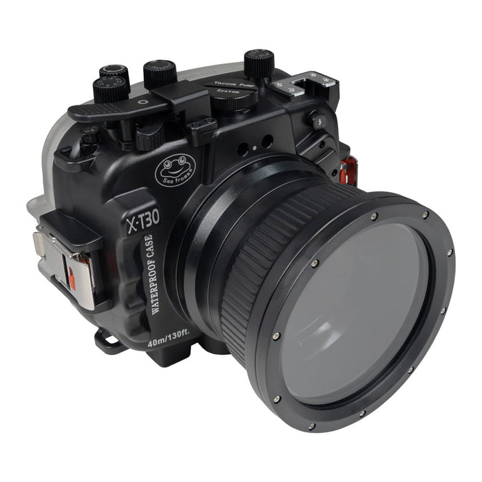 Fujifilm X-T30/X-T30 II 40m/130ft SeaFrogs Underwater Camera Housing with Standart Port