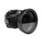 Sony A7 IV NG 40M/130FT Underwater camera housing with 6" Optical Glass Flat Short port (FE16-35mm F4 ZA OSS Zoom gear).