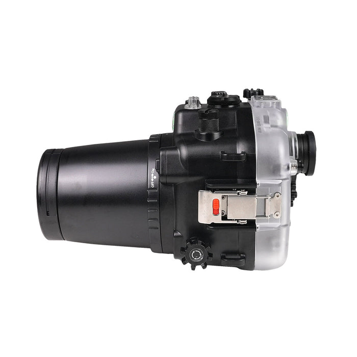 Sony A7 IV NG 40M/130FT Underwater camera housing Including Long Port with 67mm thread (FE90mm Focus gear).