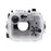 60M/195FT Waterproof housing for Sony RX1xx series Salted Line with Aluminium Pistol Grip & 4" Dry Dome Port(White)