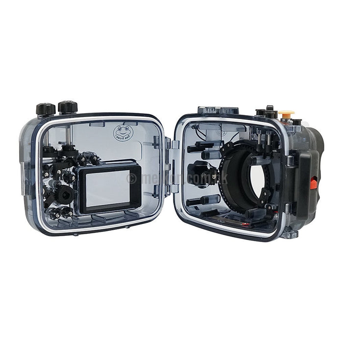 Sony A6500/A6400/A6300/A6000 60m/195ft SeaFrogs Underwater Camera Housing