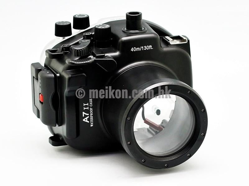 Sony A7R II / A7S II 40m/130ft Meikon Underwater Camera Housing