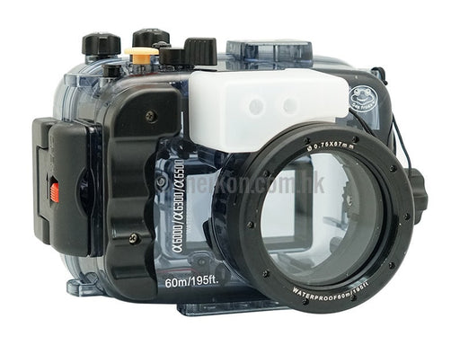 Sony A6500/A6400/A6300/A6000 60m/195ft SeaFrogs Underwater Camera Housing