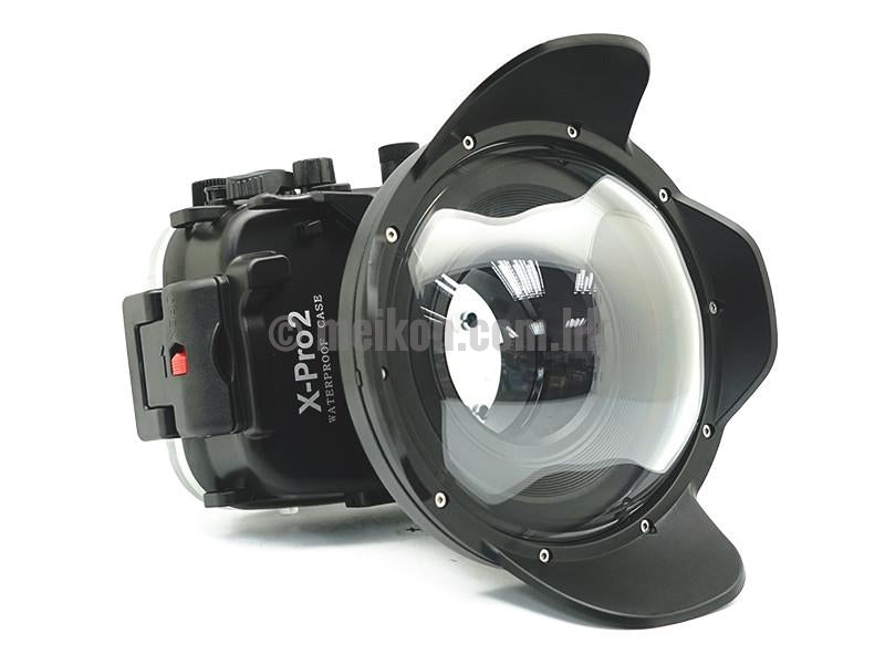 Fujifilm X-Pro 2  40m/130ft Meikon Underwater Camera Housing with Dry dome port V.4