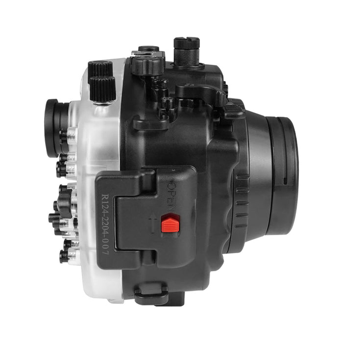 Sony A7R III  V.3 series 40M/130FT Underwater camera housing with Flat short port with 67mm thread for Sony FE 28-60mm F4-5.6