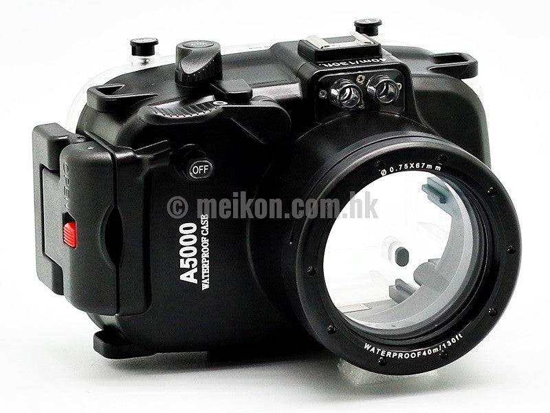 Sony A5000 40m/130ft Meikon Underwater Camera Housing