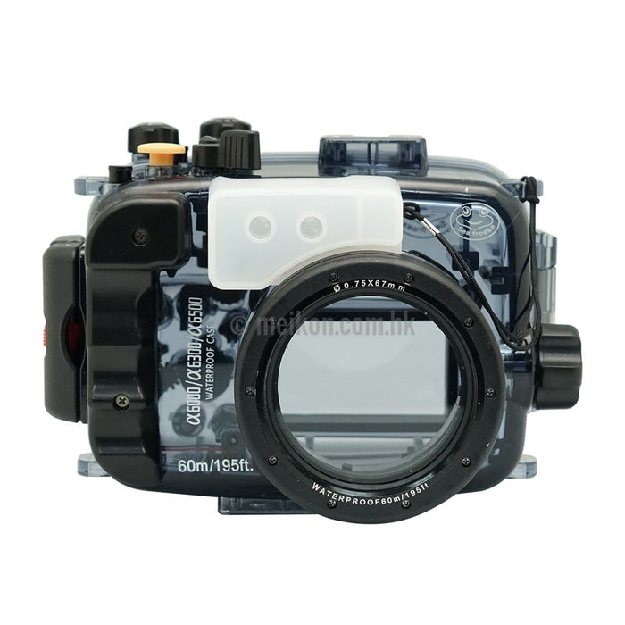 Sony A6500/A6400/A6300/A6000 60m/195ft SeaFrogs Underwater Camera Housing