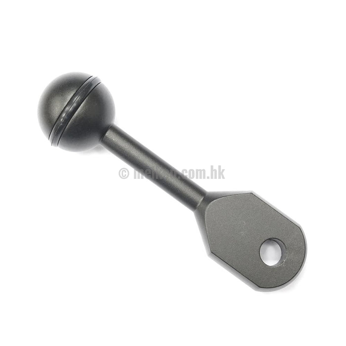 3"/7.6cm Aluminium one inch ball & YS head adapter arm