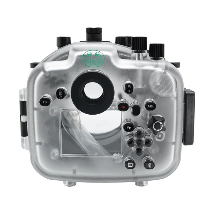 Sony A9 II 40M/130FT Underwater camera housing (Including Flat Long port) Focus gear for FE 90mm / Sigma 35mm included