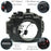 Sony A7 II 40M/130FT Underwater camera housing kit with SeaFrogs Dry dome port V.5