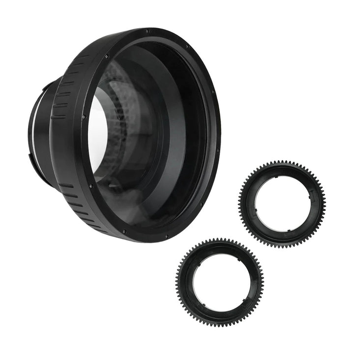 Flat Short port for Fujifilm X-T4 40M/130FT, XC 16-50mm / XF 18-55mm (zoom gears optional)