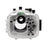 Sony A7R III V.3 Series 40M/130FT Underwater camera housing (Flat Long port) Focus gear for FE 90mm / Sigma 35mm included. White
