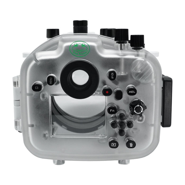 Sony A7R IV Series 40M/130FT Underwater camera housing with Standard port. White