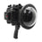 Sony A7R III V.3 Series UW camera housing with 6" Dome port & pistol grip (Including Standard port) Zoom rings for FE12-24 F4 and FE16-35 F4 included. Black - Surf