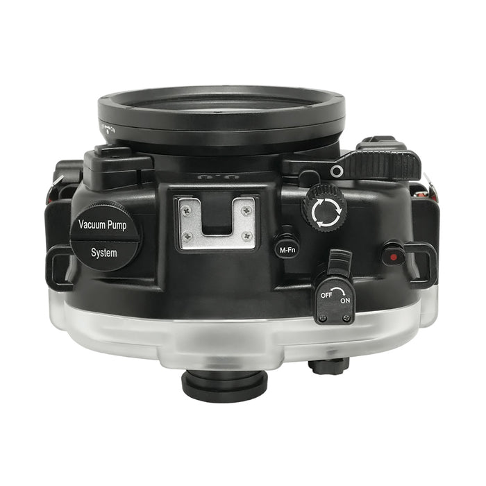 Canon EOS M50 / M50 II / EOS Kiss M (22mm) 40m/130ft SeaFrogs UW Camera Housing with 6" Dry Dome Port