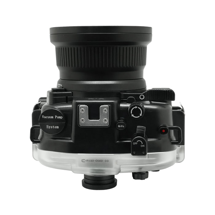 Canon EOS M50 / M50 II / EOS Kiss M 40m/130ft SeaFrogs Underwater Camera Housing with 15-45mm/11-22mm flat port