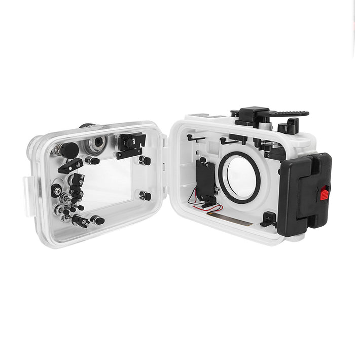 Olympus TG-6 60m/195ft SeaFrogs Underwater Camera Housing (White)