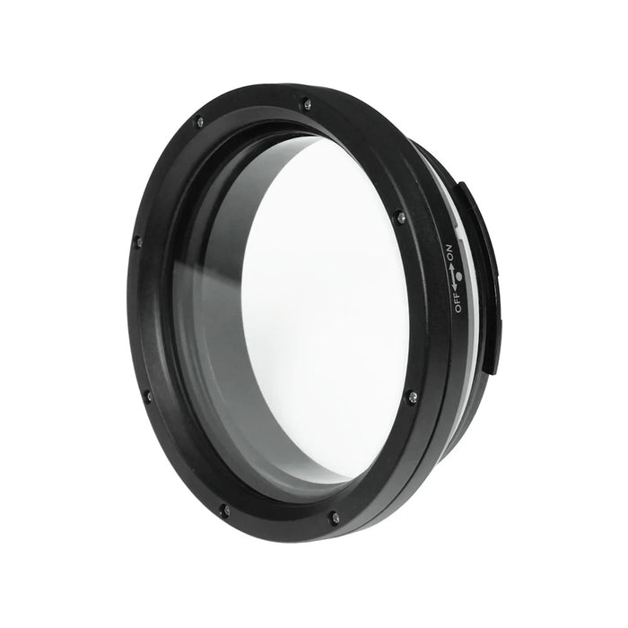 Flat pancake short port for Sony E 16 mm f2.8 for Sea Frogs uw housing for SONY A6600