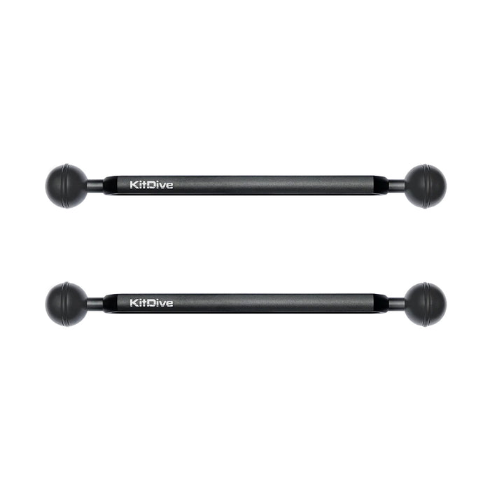 2 x 8"/20.5cm Aluminium double one inch ball arm Ver.X