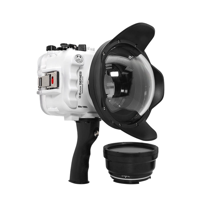 SeaFrogs UW housing for Sony A6xxx series Salted Line with pistol