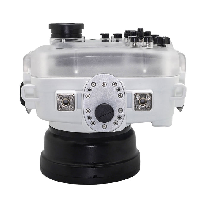 SeaFrogs UW housing for Sony A6xxx series Salted Line with 8" Dry dome port (White) / GEN 3
