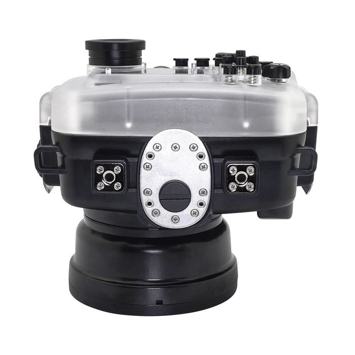 SeaFrogs 60M/195FT Waterproof housing for Sony A6xxx series Salted Line with 8" Dry dome port / GEN 3