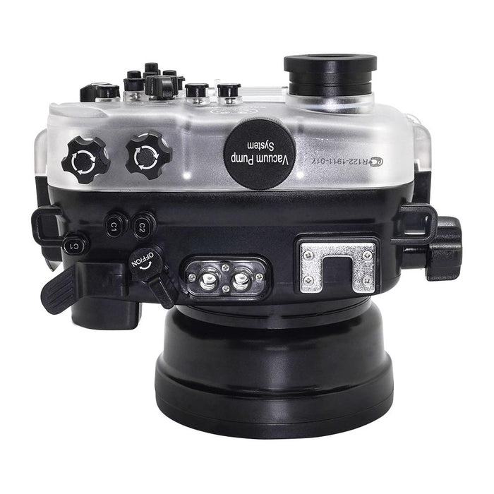 SeaFrogs 60M/195FT Waterproof housing for Sony A6xxx series Salted Line with 6" Optical Glass Dry dome port / GEN 3