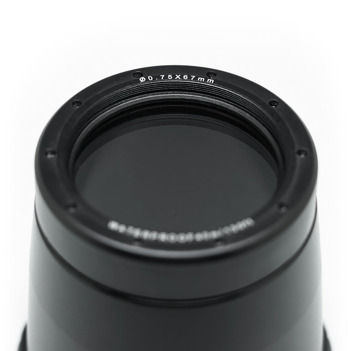 Flat Long port with 67mm thread for Sony FE 90mm Macro lens 40M/130FT (Focus gear  included)