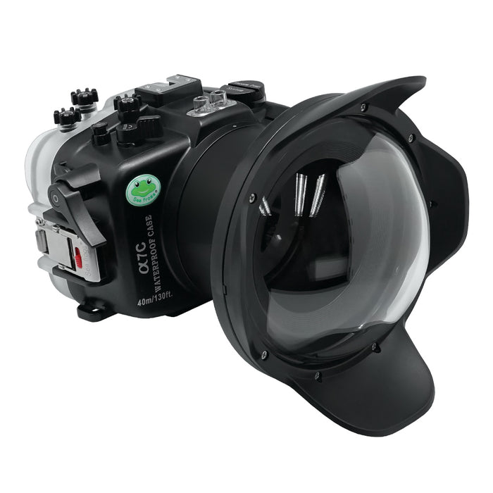 Sony A7C FE16-35 F4 SeaFrogs 40M/130FT UW housing with 6" Dry Dome Port