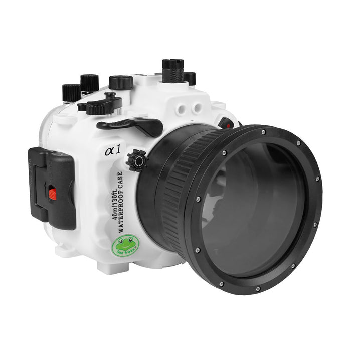 Sony A1 Series UW camera housing kit with 6" Optical Glass Dome port V.7 (Including standard port)