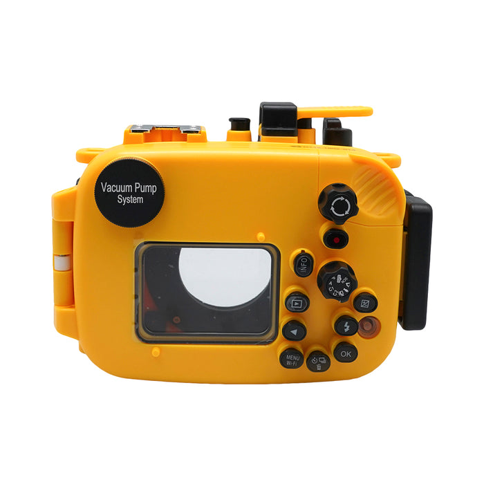 Olympus TG-5 60m/195ft SeaFrogs Underwater Camera Housing (Yellow)