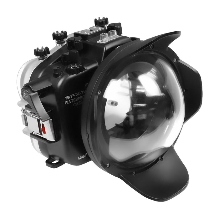 Fujifilm X-T4 40M/130FT Underwater camera housing with 6" Dry Dome Port for XF 16mm